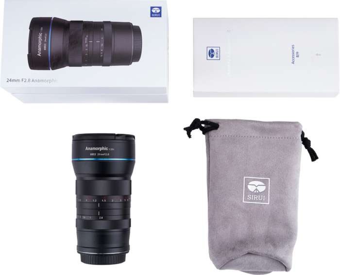 Sirui Anamorphic Lens 1,33x 24 mm f/2,8 Micro 4/3