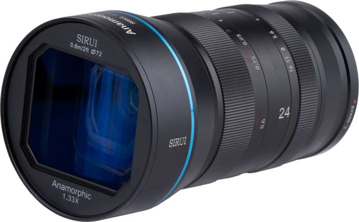 Sirui Anamorphic Lens 1,33x 24mm f/2.8 Micro 4/3