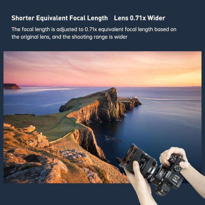 Viltrox EF-Z2 speedbooster | Canon EF na Nikon Z (DX)