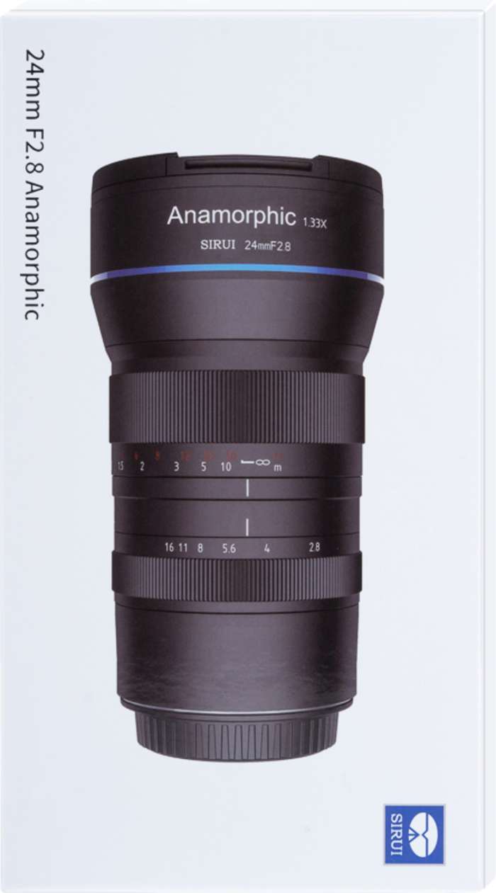Sirui Anamorphic Lens  set  Micro 4/3 |  24 | 35 | 50