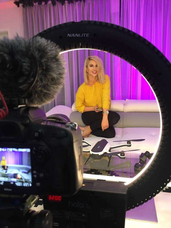 Nanlite Halo 16  | LED kruhové světlo