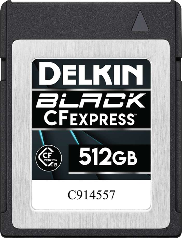 Delkin BLACK R1645/W1405 | CFexpress B karta 512 GB