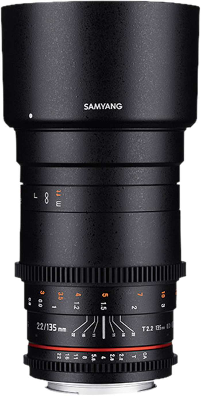 Samyang 135 mm T/2,2 VDSLR ED UMC Canon EF