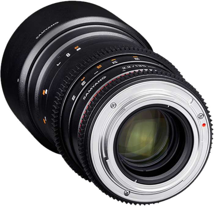 Samyang 135 mm T/2,2 VDSLR ED UMC Canon EF