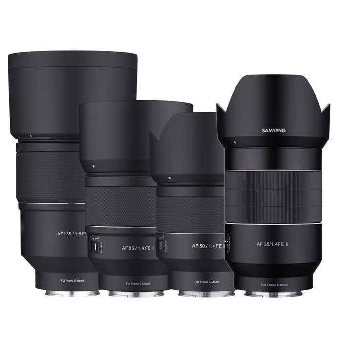 Samyang speed lens set 35 | 50 | 85 | 135