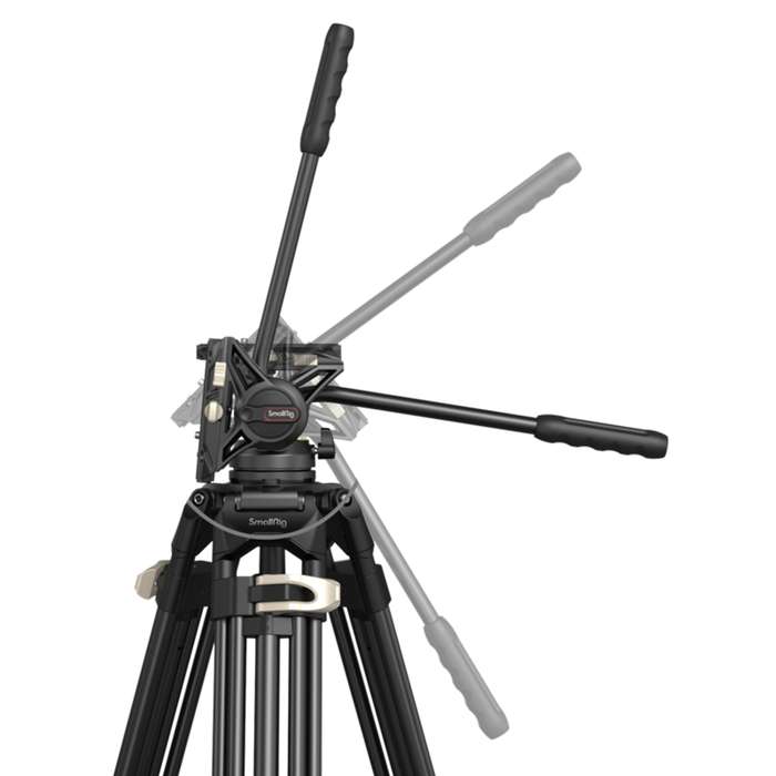 SmallRig 3751 Video Tripod Heavy-Duty with Fluid Head AD-01 | video stativ