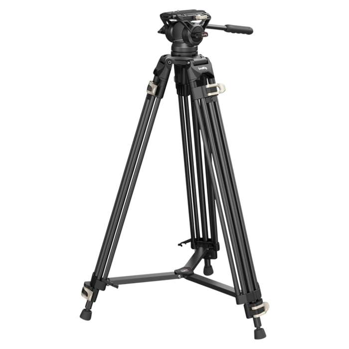 SmallRig 3751 Video Tripod Heavy-Duty with Fluid Head AD-01