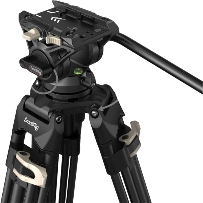 SmallRig 3751 Video Tripod Heavy-Duty with Fluid Head AD-01 | video stativ