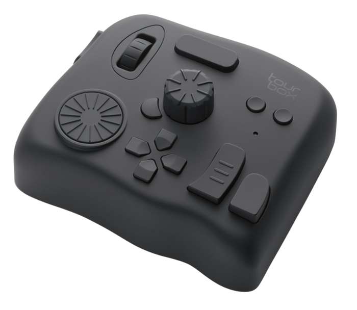 TourBox | ELITE Bluetooth konzole pro úpravu fotografií, videí a grafiky