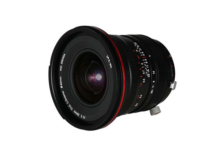 Laowa 20 mm f/4 Zero-D Shift GFX