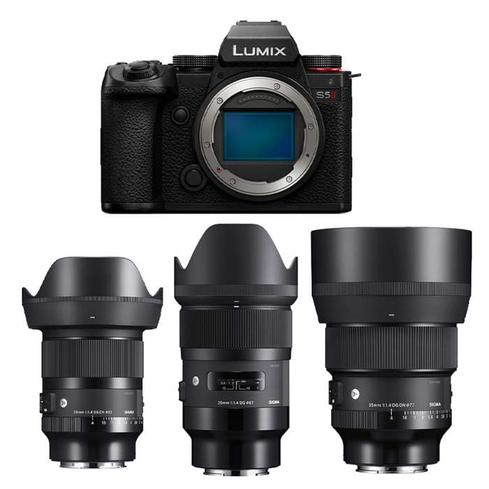 PANASONIC LUMIX DC-S5 II | Sigma set | 20 | 35 | 85
