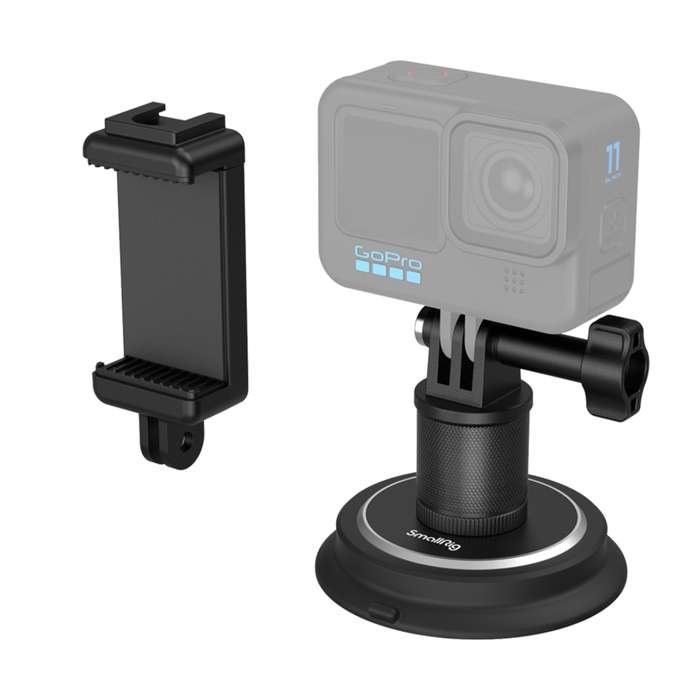 Smallrig 4347 Suction Cup Mounting Support for Action Cameras | přísavka pro akční kamery a telefony