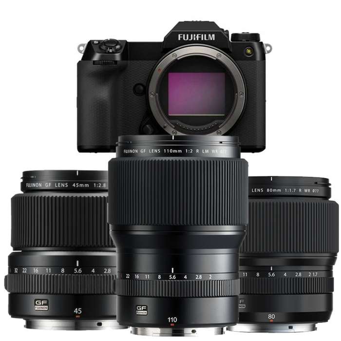 Fujifilm GFX 100S II | Professional set | 45 | 80 | 110
