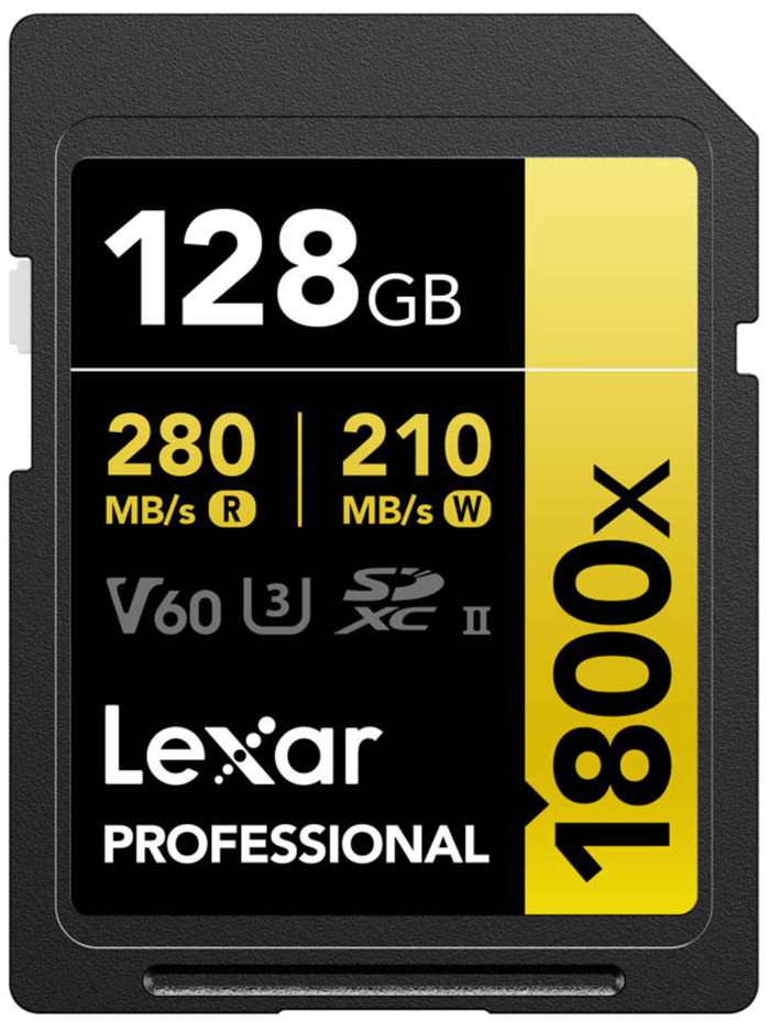 SD karta 1800x UHS-II V60 W210 128GB