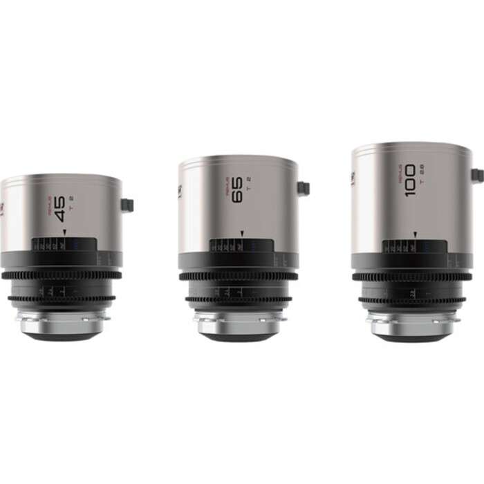 BLAZAR Remus 45 | 65 | 100mm T2.0 Full-Frame 1.5x Anamorphic set  Blue | Sony E