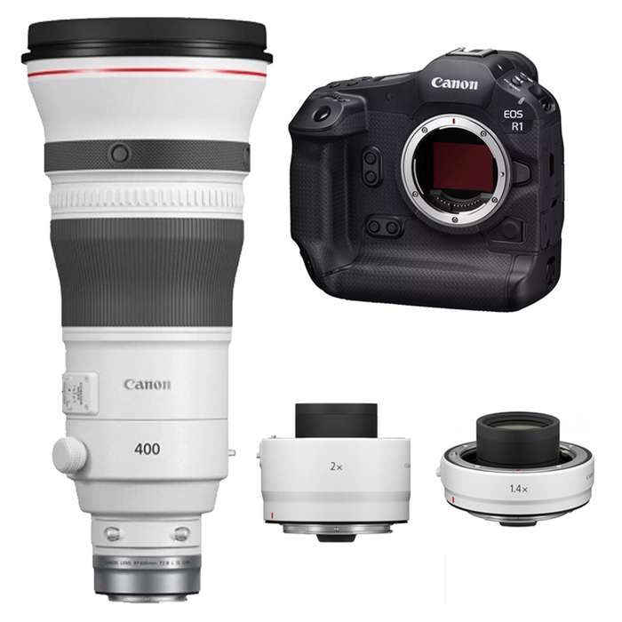 Canon EOS R1 Sport + wildlife set | 400/2.8 + TC1.4x + TC2.0x