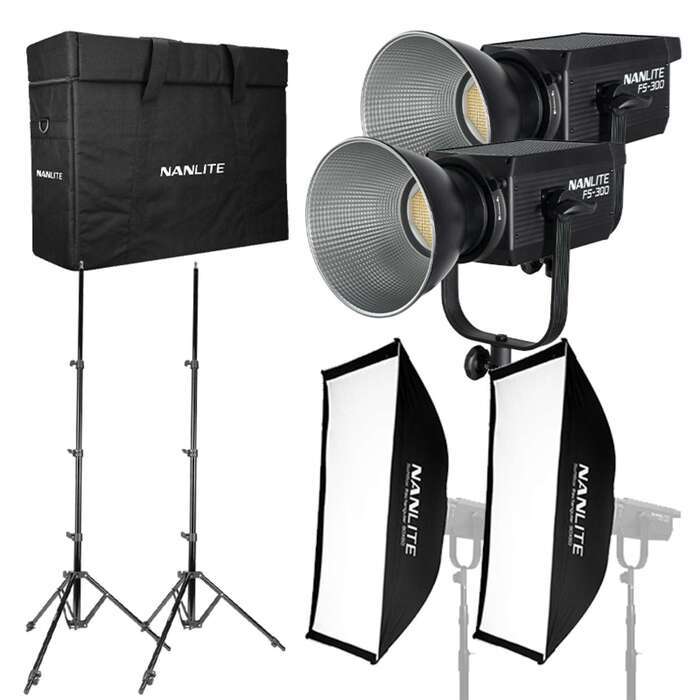 Nanlite FS-300C RGB Double set | 2x FS-300C
