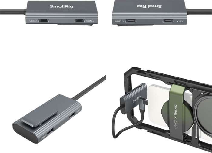 Smallrig 4596 All-In One Mobile video kit | klec  s integrovaným 1 TB SSD diskem