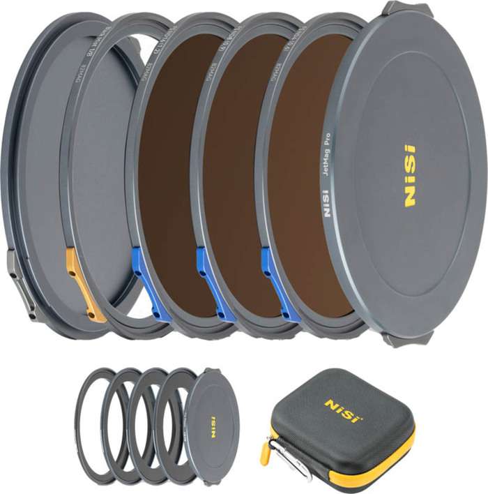 NiSi JetMag Pro Filmmaker Kit | megnetický ND4, 8, 16 a black mist 1/8 filtr