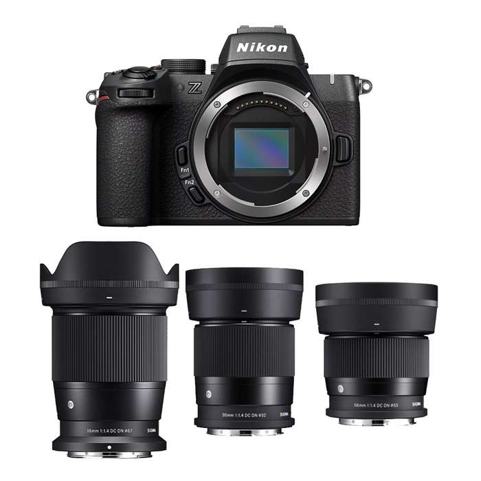 Nikon Z50 II Sigma set | 16 | 30 | 56