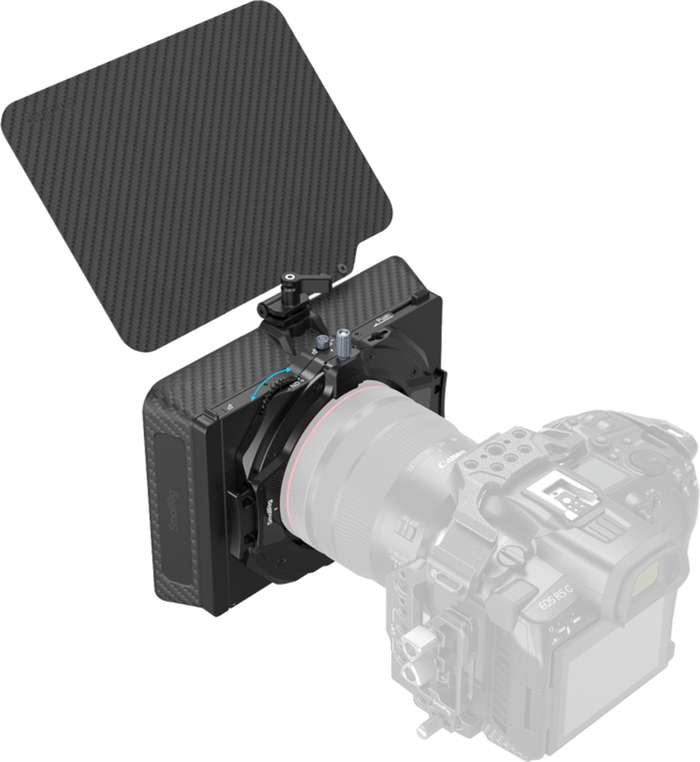 Matte box 4411 Rig  se základnou a   V-mount  baterii