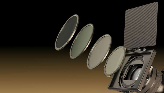 Matte box 4411 Rig  se základnou a   V-mount  baterii