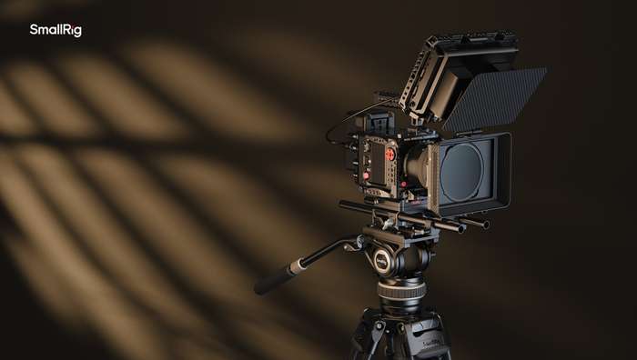 Matte box 4411 Rig  se základnou a   V-mount  baterii