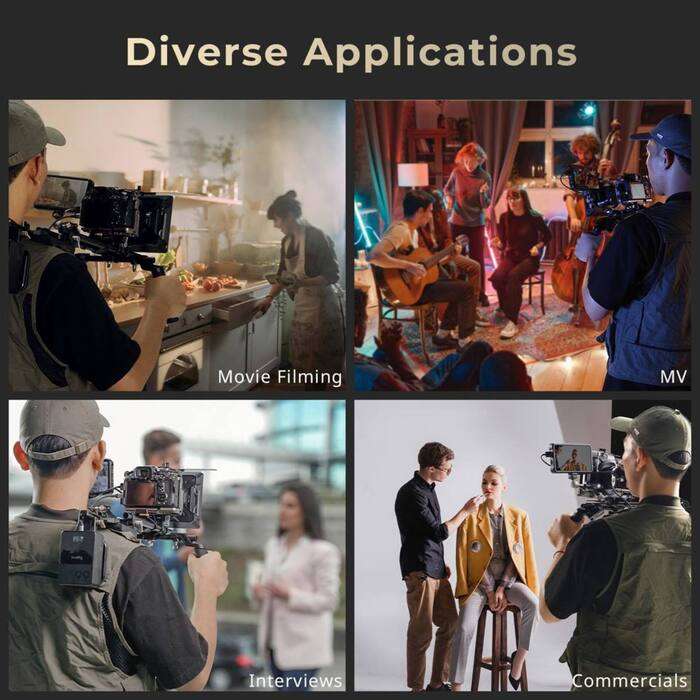 SmallRig 4480 Shoulder power  Rig  matte box 4411 | ramenní rig s V-mount a matte box