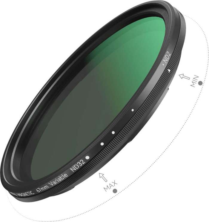 Smallrig 4581VND Filtr  ND2-ND32 (1-5 Stop) 67mm | variabilní ND pro smartphone