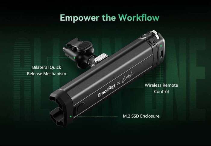 Smallrig 4596 All-In One Mobile video kit | klec  s integrovaným 1 TB SSD diskem