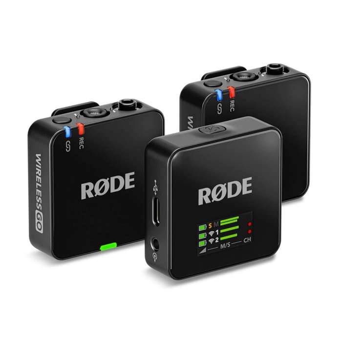 RODE Wireless GO Gen 3 Black | 2x bezdrátový mikrofon