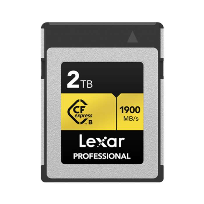 Lexar CFexpress B Pro Gold R1900/W1500 2TB | pro raw video