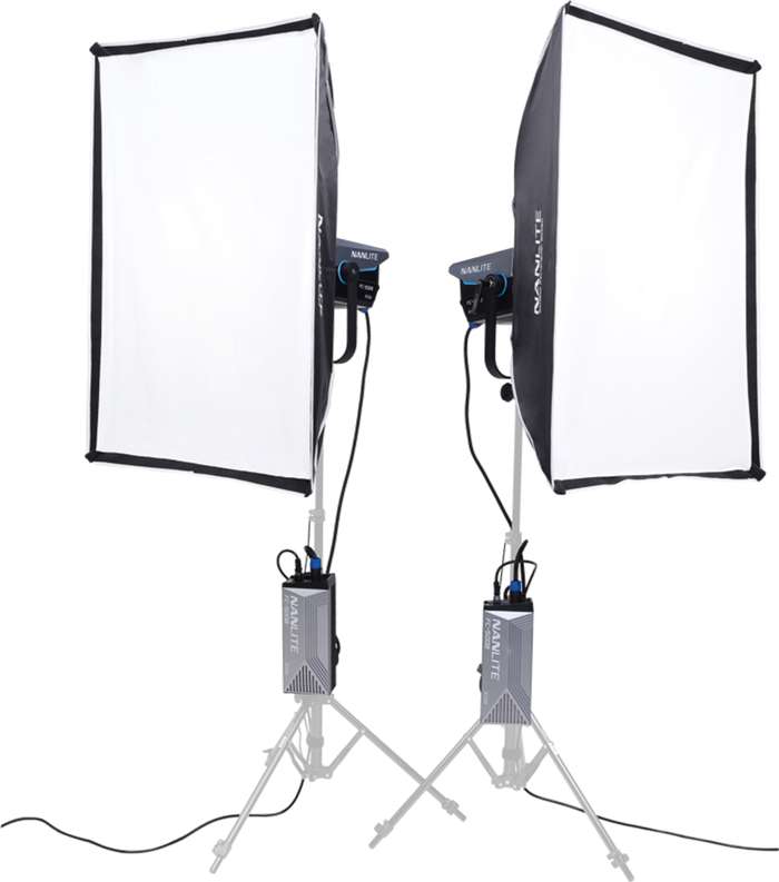 Nanlite FC-500B double set | 2x Led světlo s kufrem