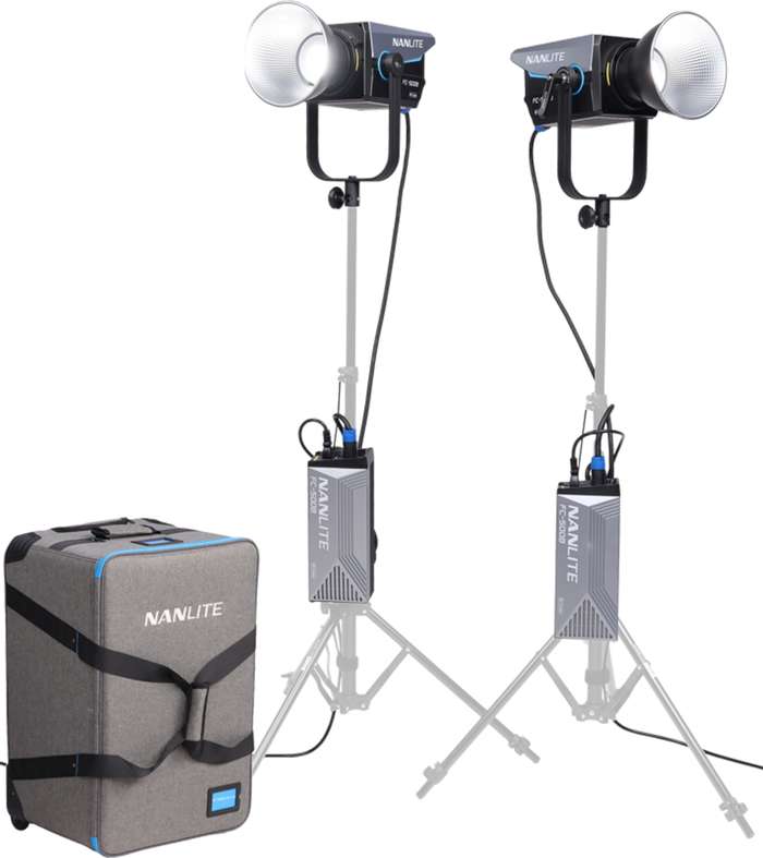 Nanlite FC-500B double set | 2x Led světlo s kufrem