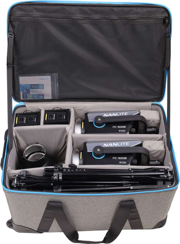 Nanlite FC-500B double set | 2x Led světlo s kufrem