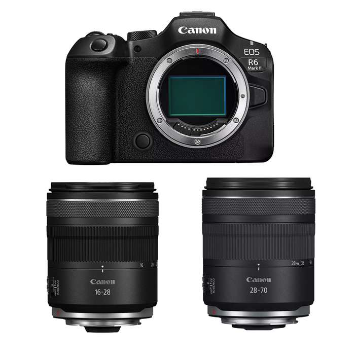 Canon EOS R6 Mark III | Light zoom set | 16-28 | 28-70