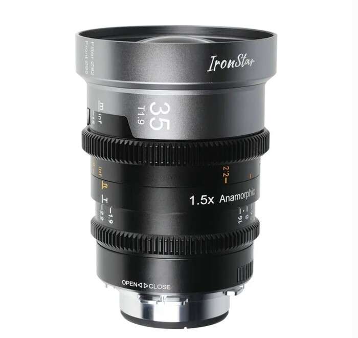 SIRUI IronStar 35mm T1.9 1.5x Anamorphic Full Frame |  Neutral Flare | PL - Mount