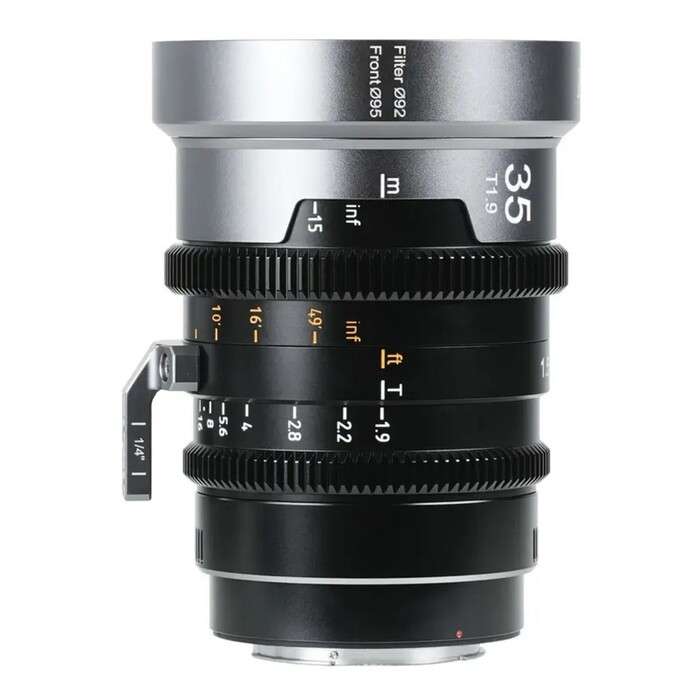 SIRUI IronStar 35mm T1.9 1.5x Anamorphic Full Frame |  Neutral Flare | PL - Mount