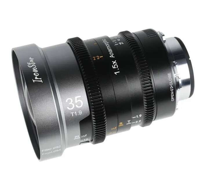 SIRUI IronStar 35mm T1.9 1.5x Anamorphic Full Frame |  Neutral Flare | PL - Mount