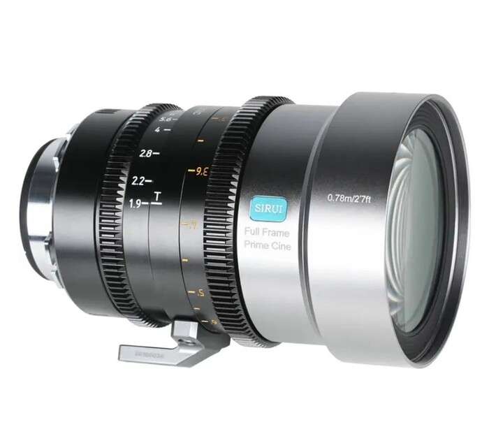 SIRUI IronStar 60mm T1.9 1.5x Anamorphic Full Frame  |  Neutral Flare  | PL-Mounts
