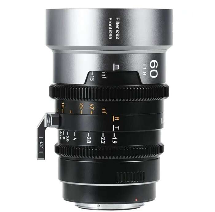 SIRUI IronStar 60mm T1.9 1.5x Anamorphic Full Frame  |  Neutral Flare  | PL-Mounts
