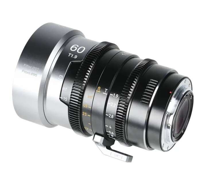 SIRUI IronStar 60mm T1.9 1.5x Anamorphic Full Frame  |  Neutral Flare  | PL-Mounts