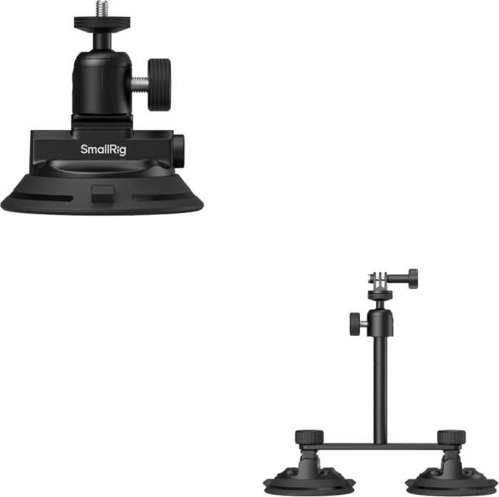 SmallRig 5843 Car mount pro akční kamery | Set s teleskopickou tyčí