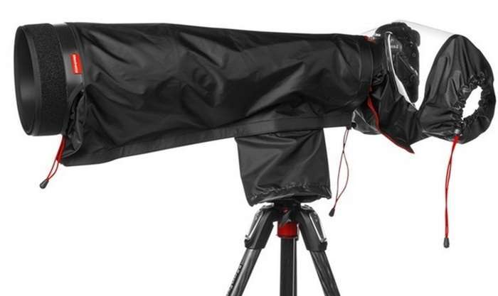 Manfrotto pláštěnka na tělo a objektiv