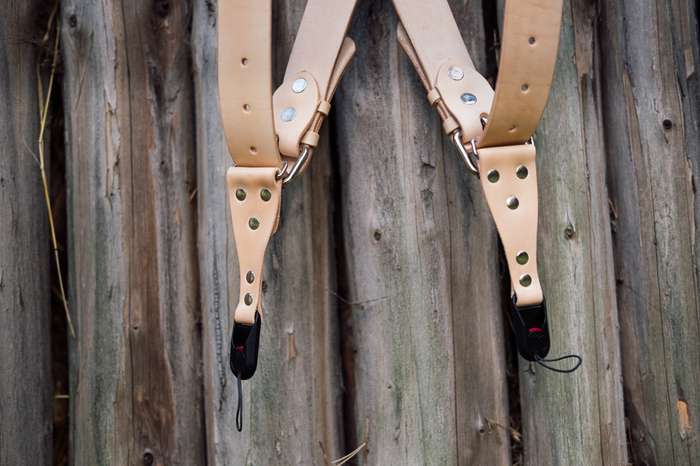 Blackdog Leather Straps Natural | popruh na dvě těla