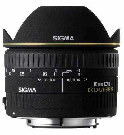 Sigma 15/2.8 EX DG Fisheye Diagonal Nikon F