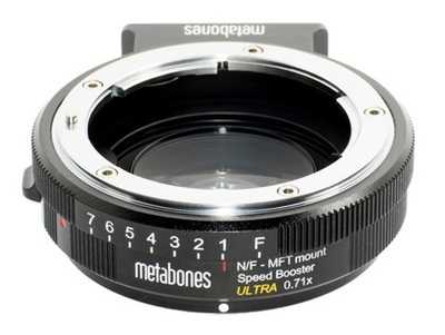 Metabones Speed Booster ULTRA 0,71x z Nikon G(F) na Micro 4/3