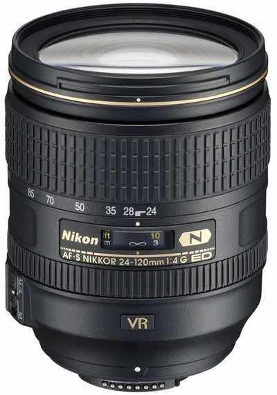 Nikon AF-S Nikkor  24-120mm f/4G ED VR