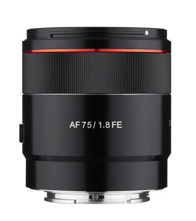 Samyang AF 75 mm f/1,8 Sony FE