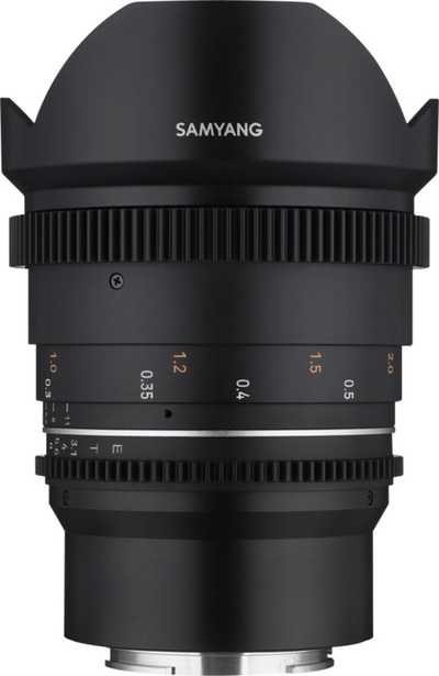 Samyang 14mm T/3.1 VDSLR MK2 pro Canon EF